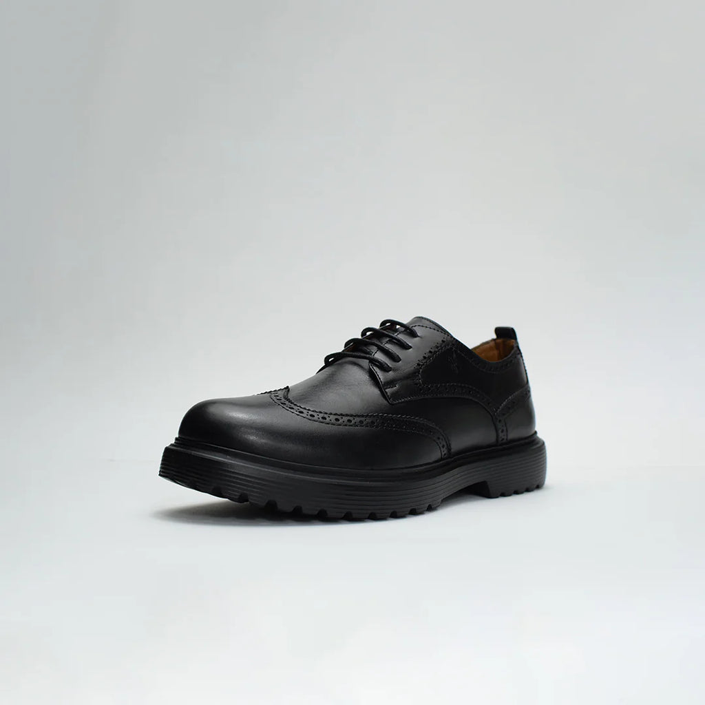 Chaussures Derby pour hommes Médical 100% cuir REF 1001