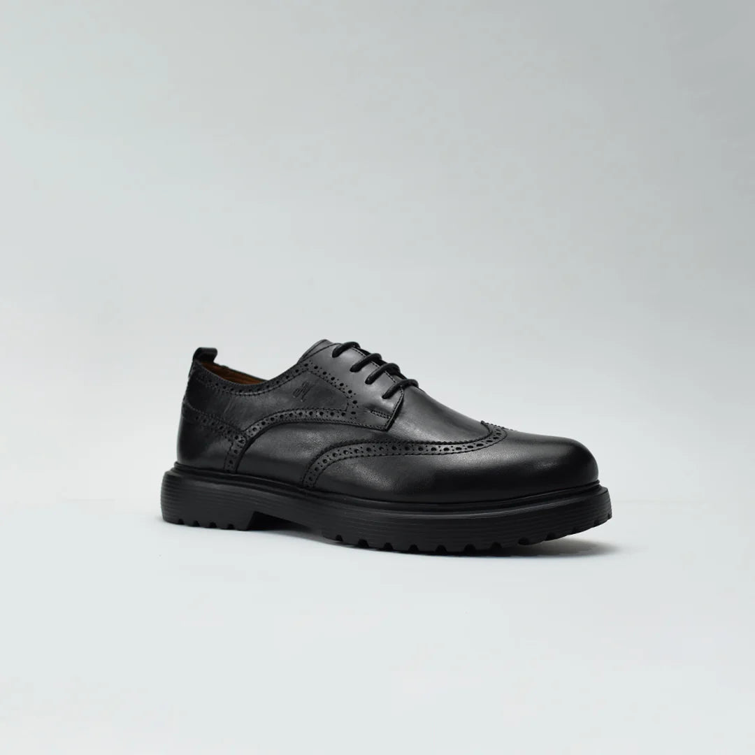 Chaussures Derby pour hommes Médical 100% cuir REF 1001
