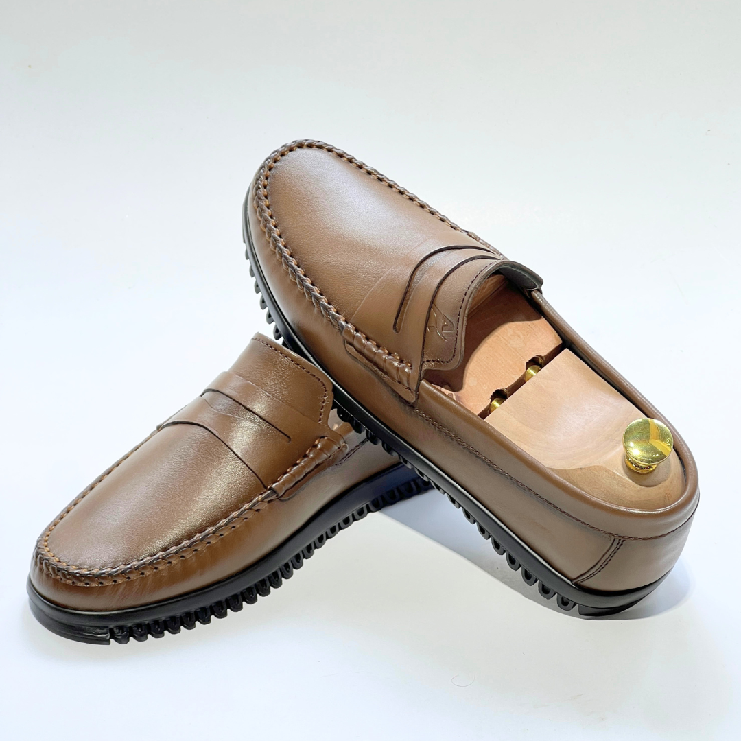 Denver: Mocassin Homme - cuir 100% REF BA106