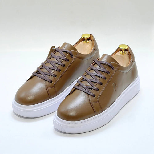 Baletto - SNEAKERS En Cuir Spécialisé tabac-N REF BA640