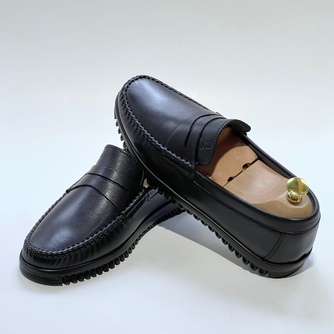 Denver: Mocassin Homme - cuir 100% REF BA106
